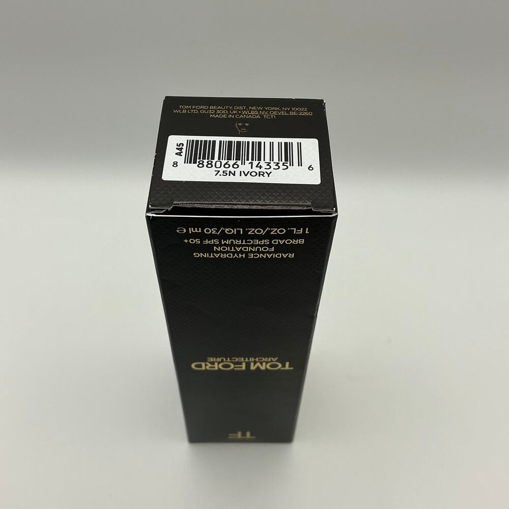Tom Ford Architecture Soft Matte Foundation SPF 50 7.5N Ivory NIB - Picture 8 of 9